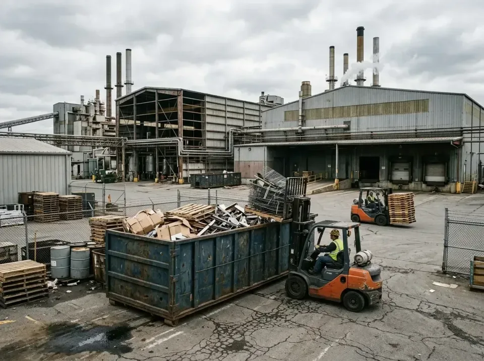 industrial-factory-scrap-conta-003 — frequently asked questions, Cheap Roll-off Dumpster Rentals in Woodside, PA
